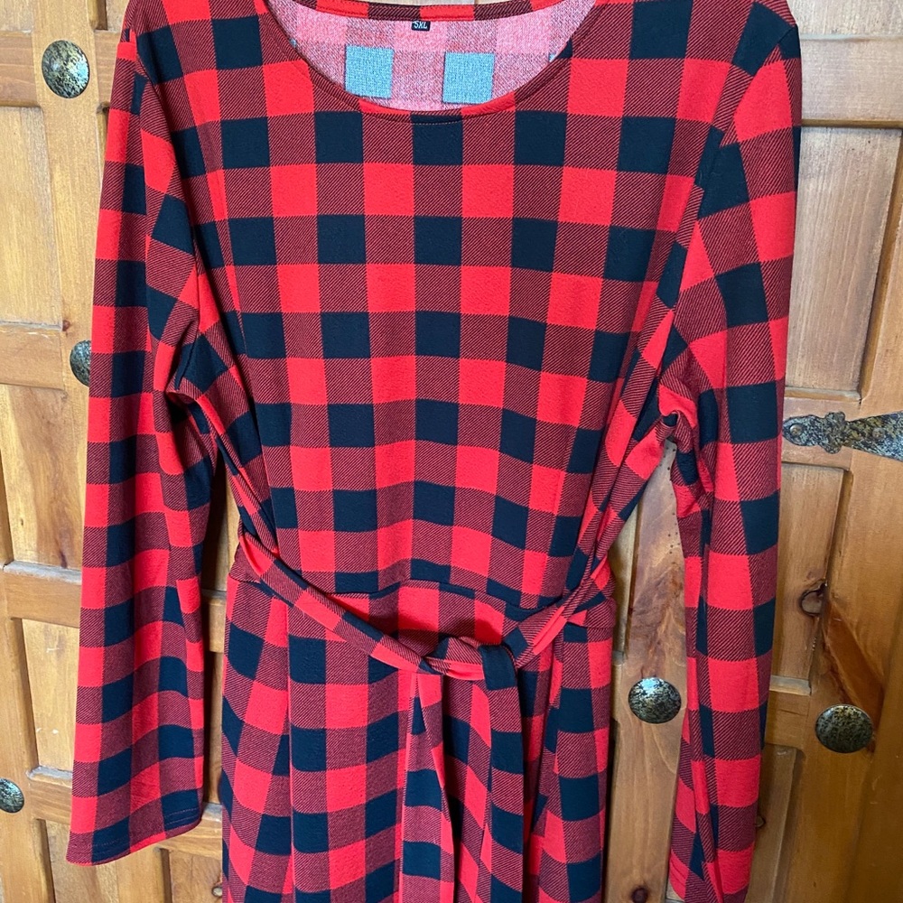 Buffalo Plaid Dress